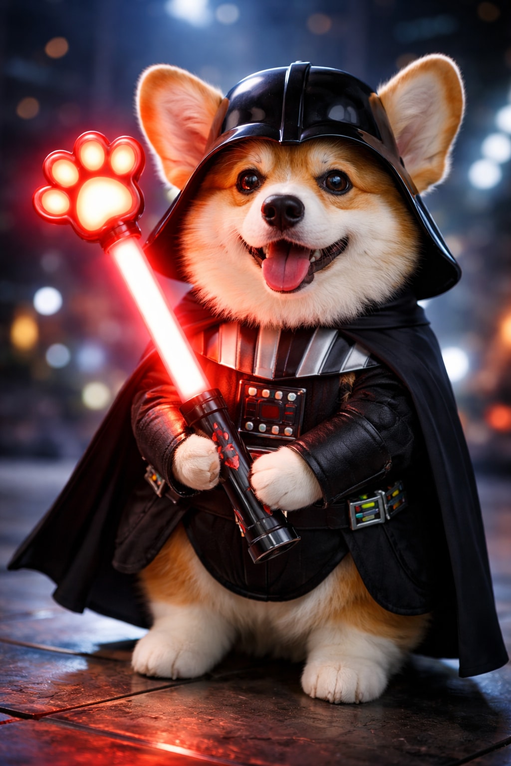 【コギたん】コーギ・ベイダー