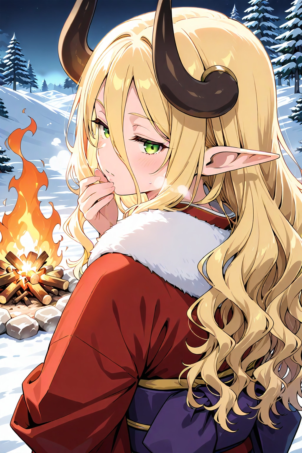 白き世界_20251223 | の人気AIイラスト・グラビア