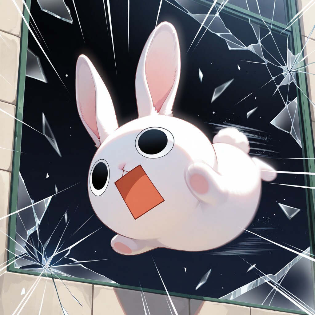 やってしまいよったえらいこっちゃ兎