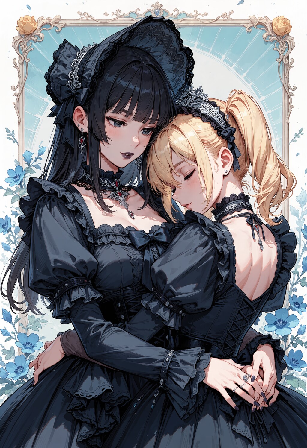 Animaで冬花とフレイヤ