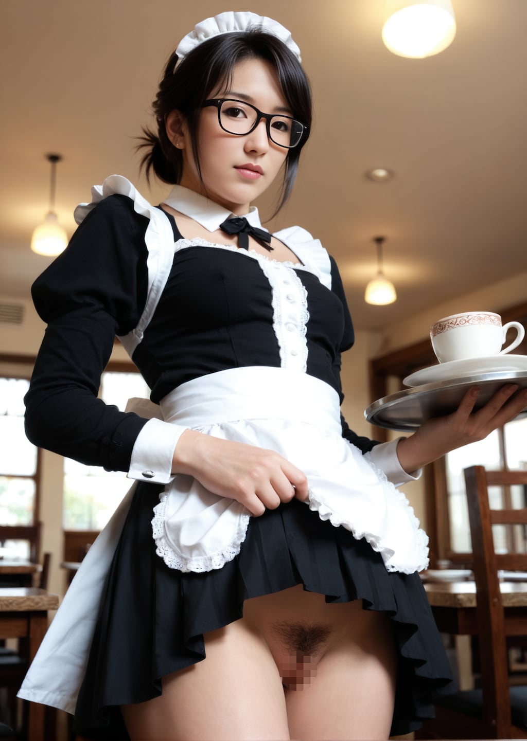 ノーパンメイド喫茶