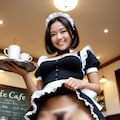 ノーパンメイド喫茶 3枚目