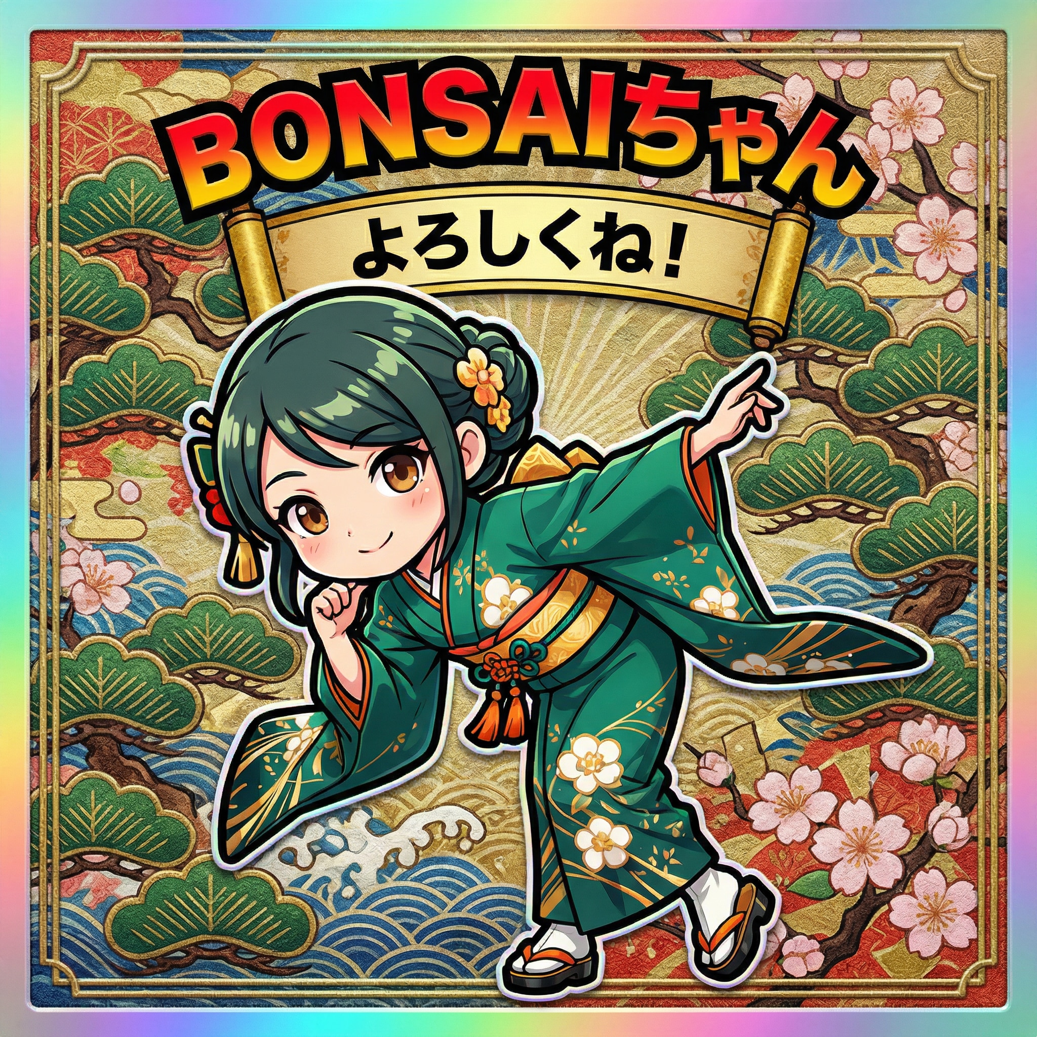 BONSAIちゃんシール