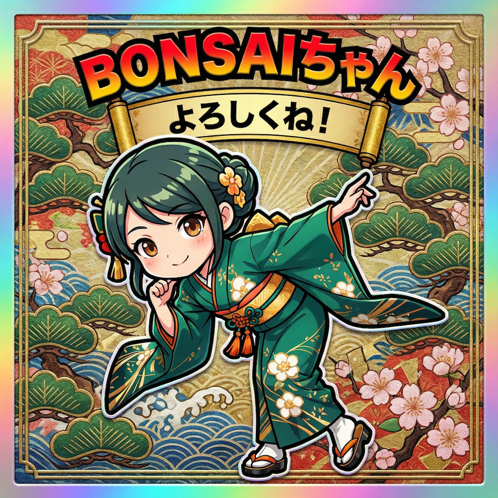 BONSAIちゃんシール
