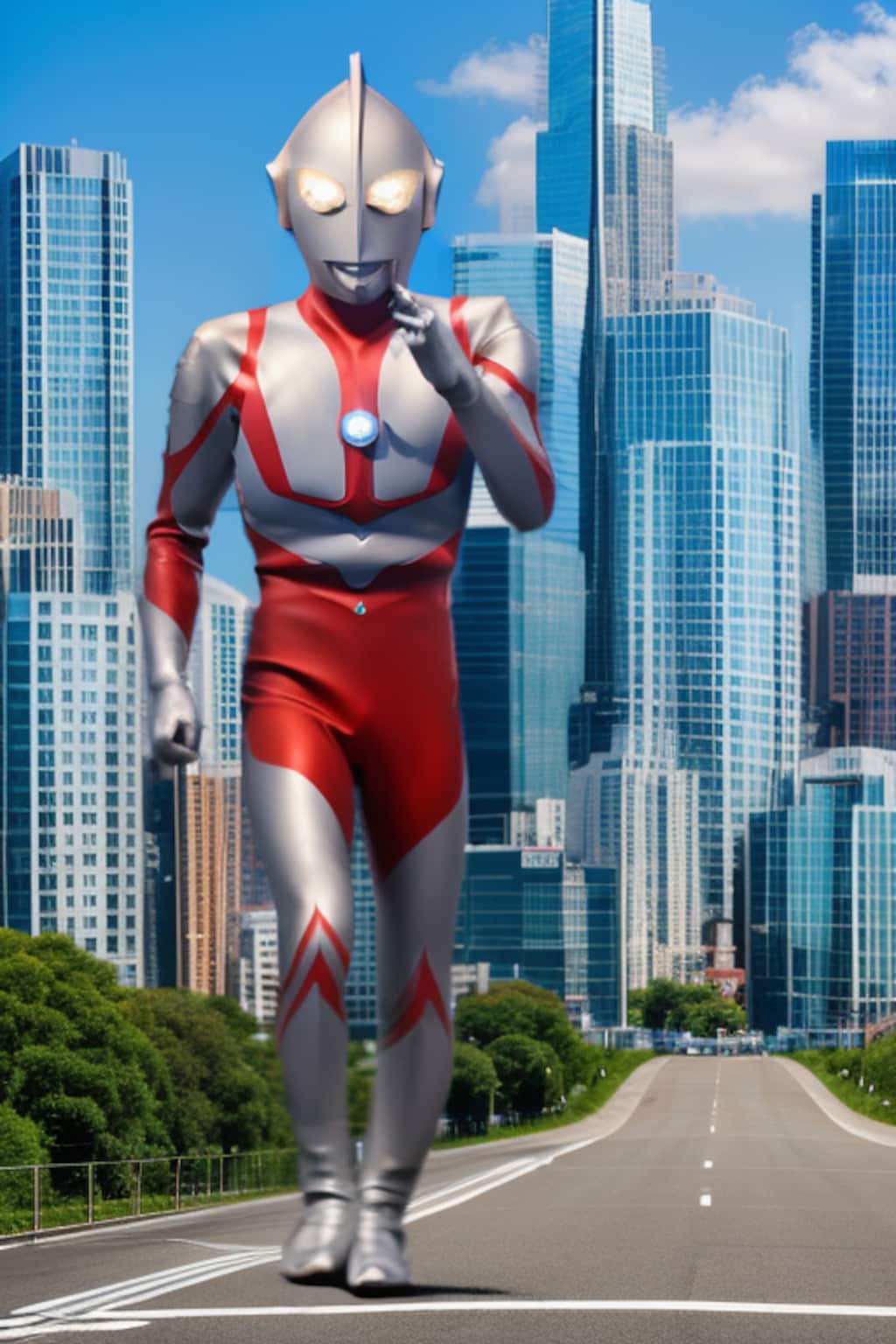 ちょっと小さめのウルトラマン