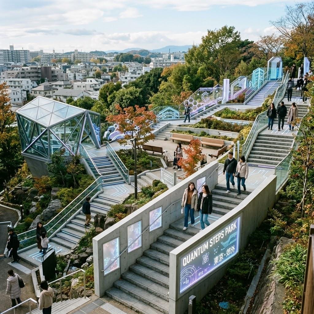 量子技術を用いた公園