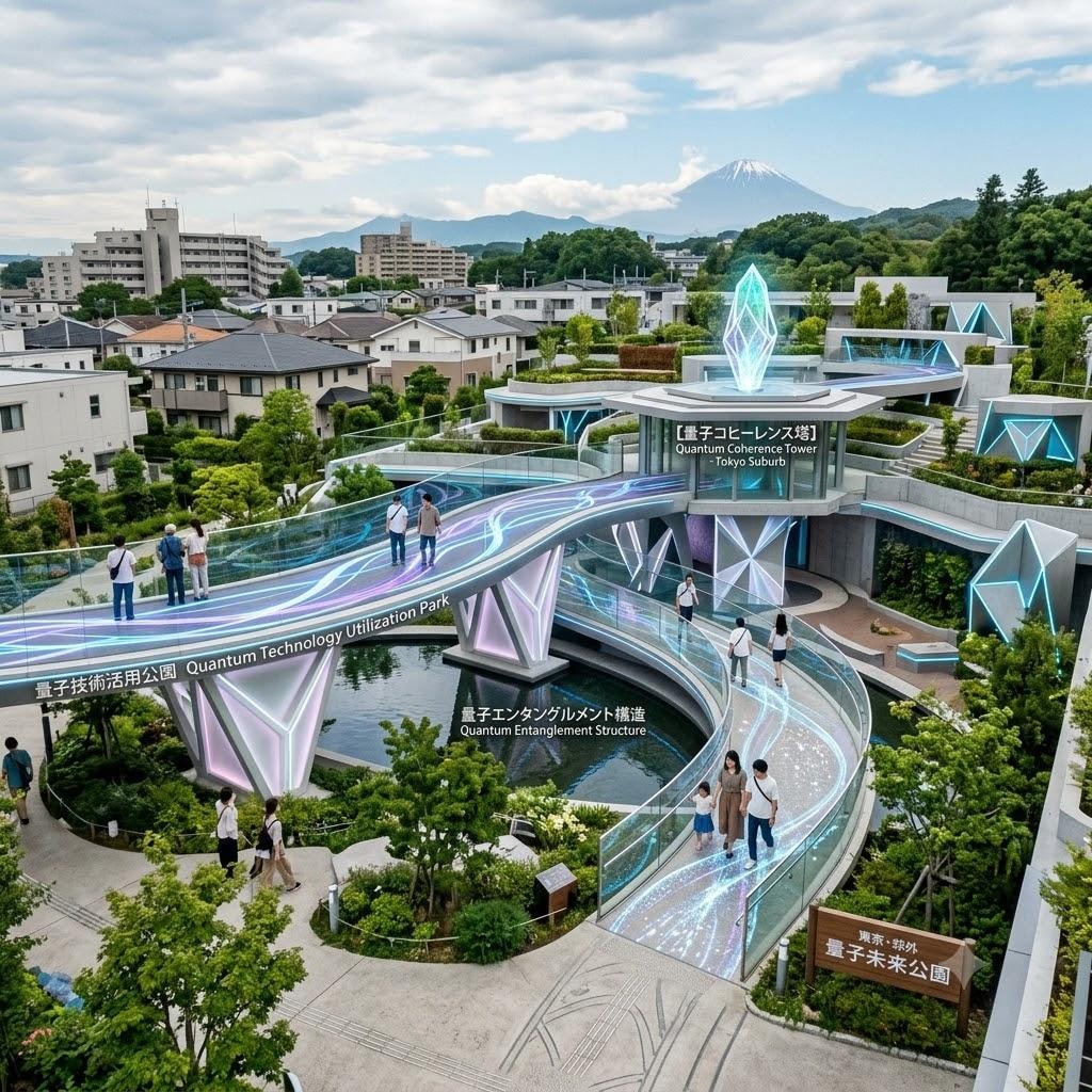 量子技術を用いた公園