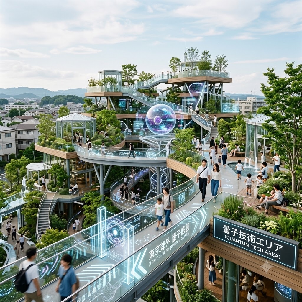 量子技術を用いた公園
