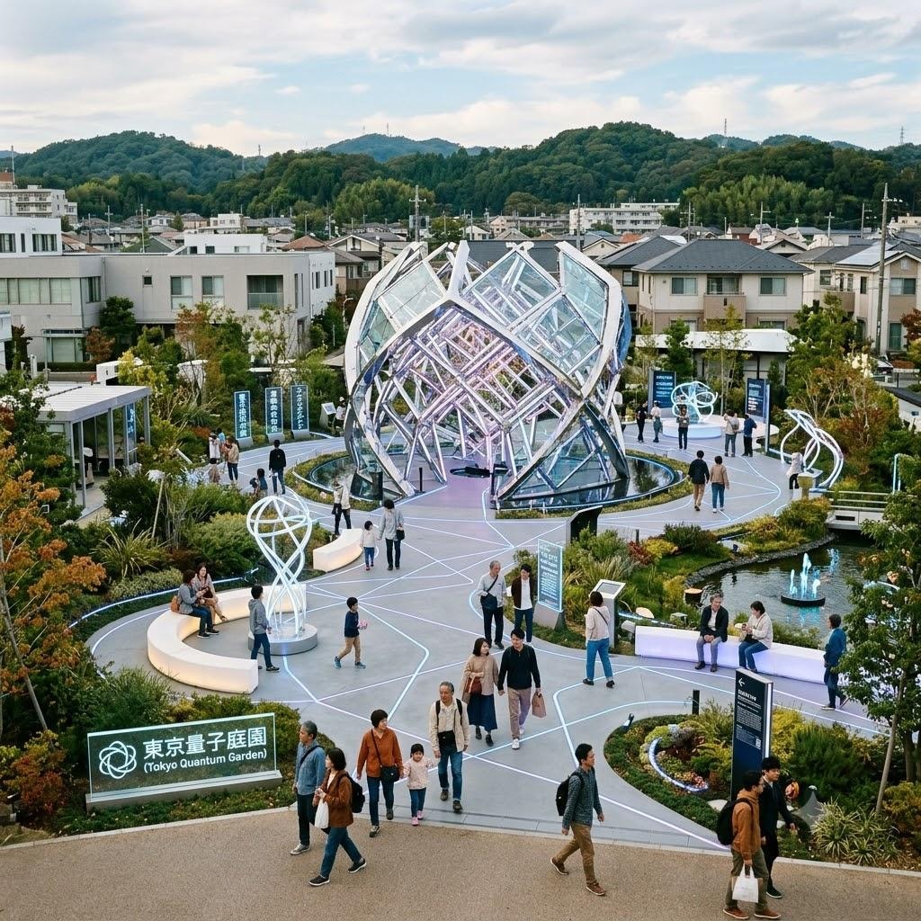 量子技術を用いた公園