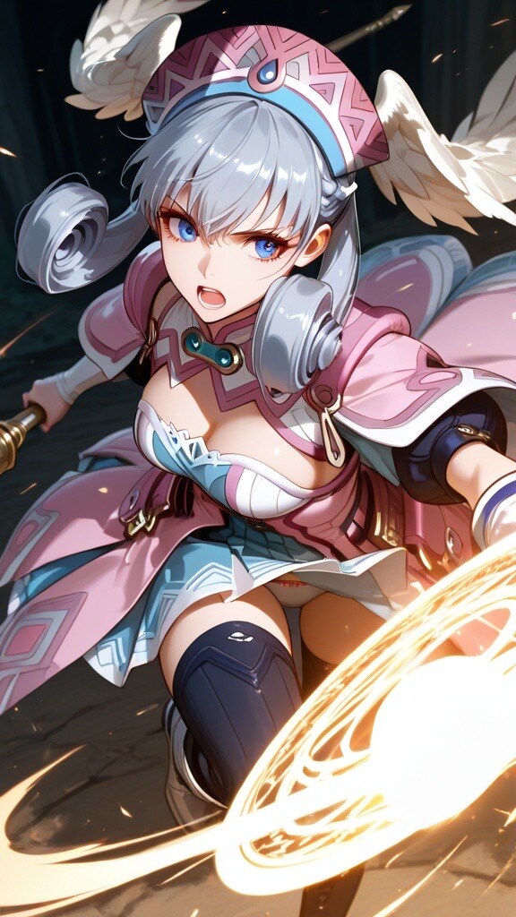 スピアブレイク！！…てい！