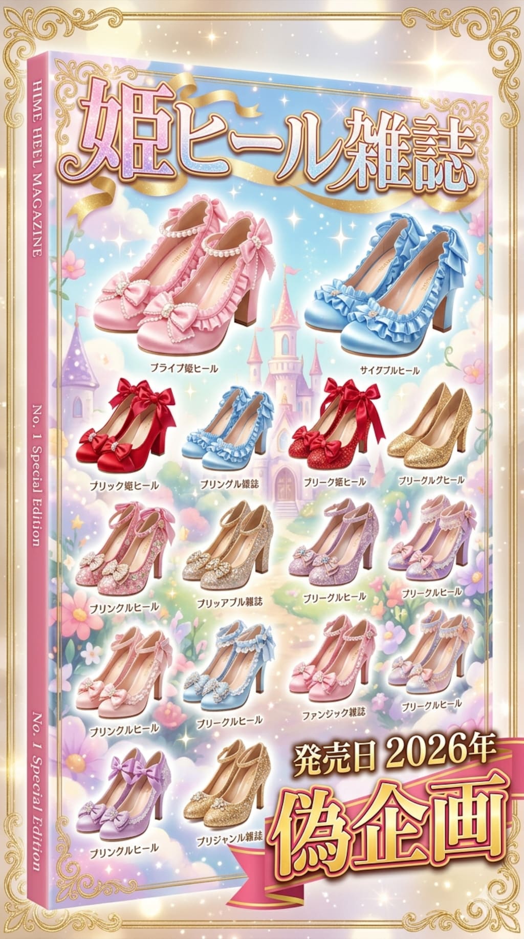 姫ヒール雑誌
