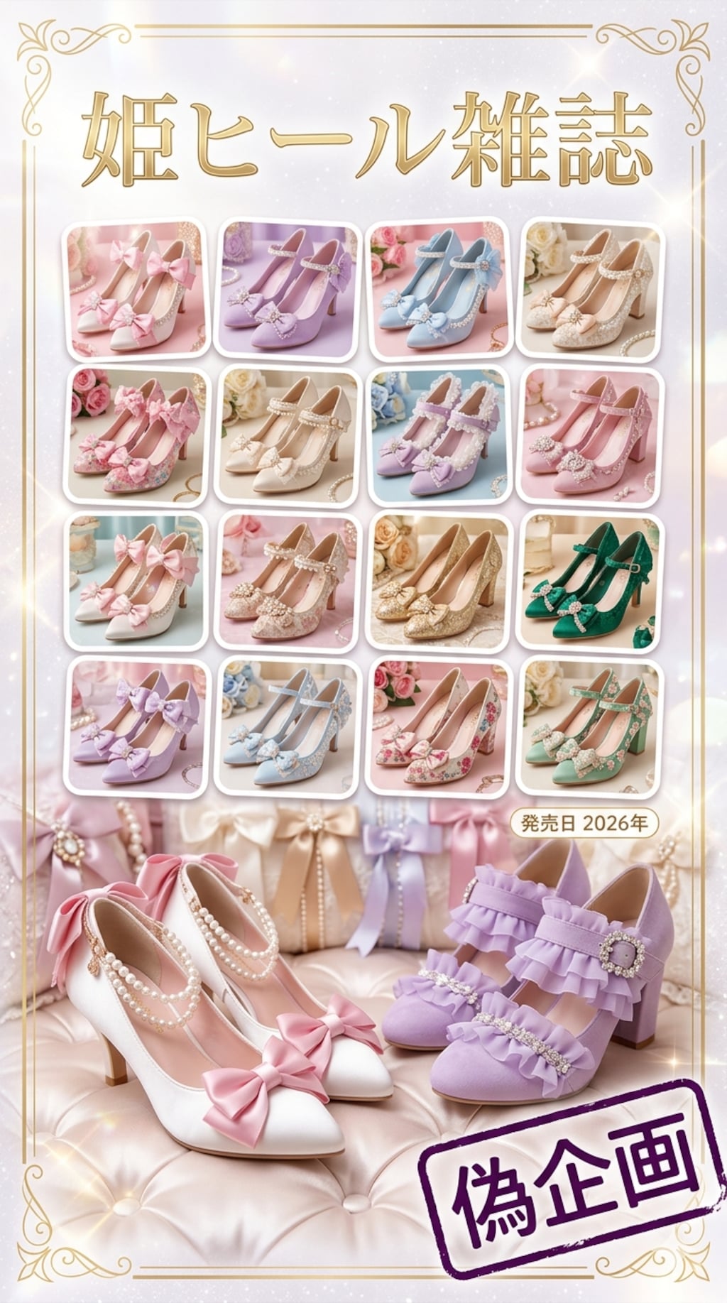 姫ヒール雑誌