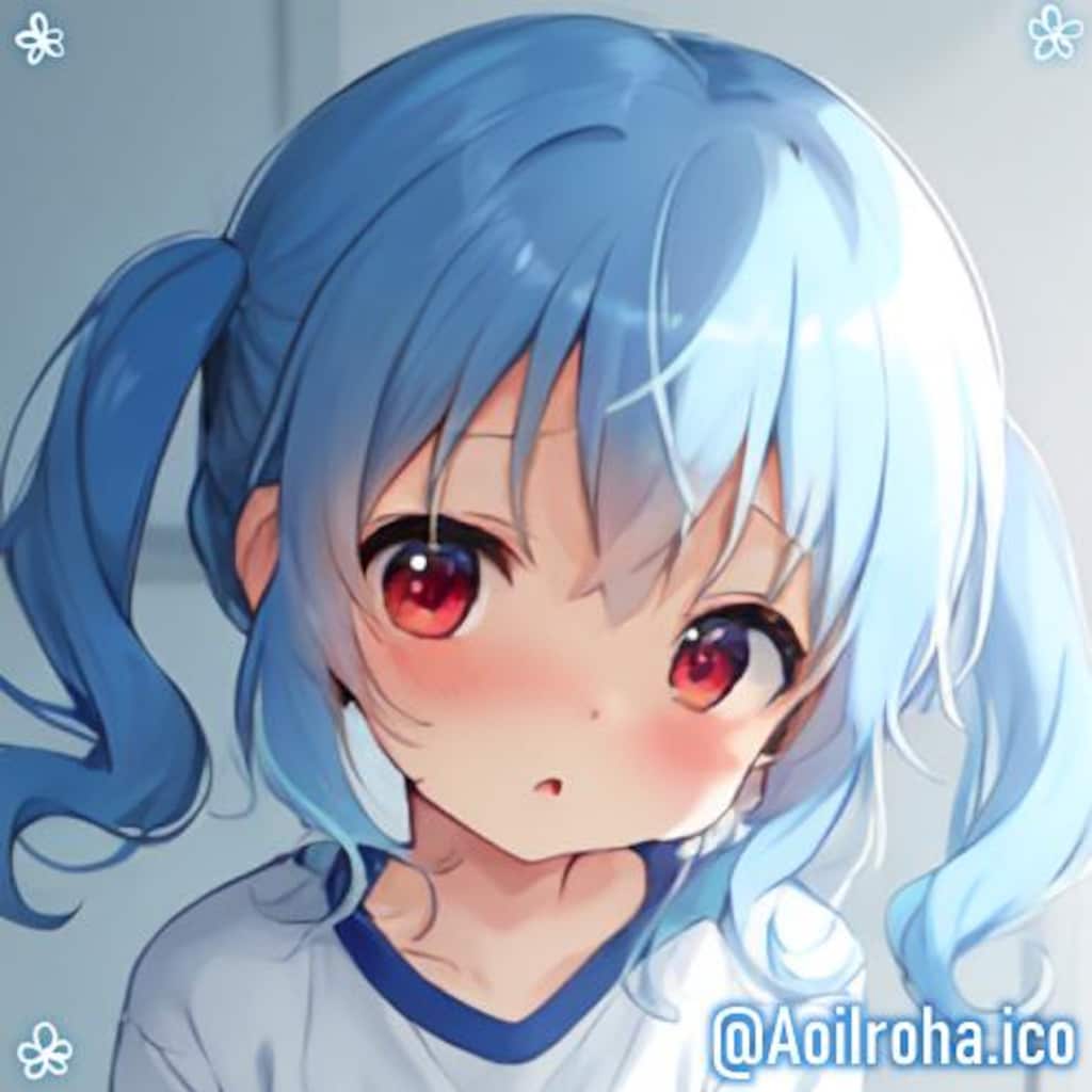 アイコン「蒼依いろは」ICO