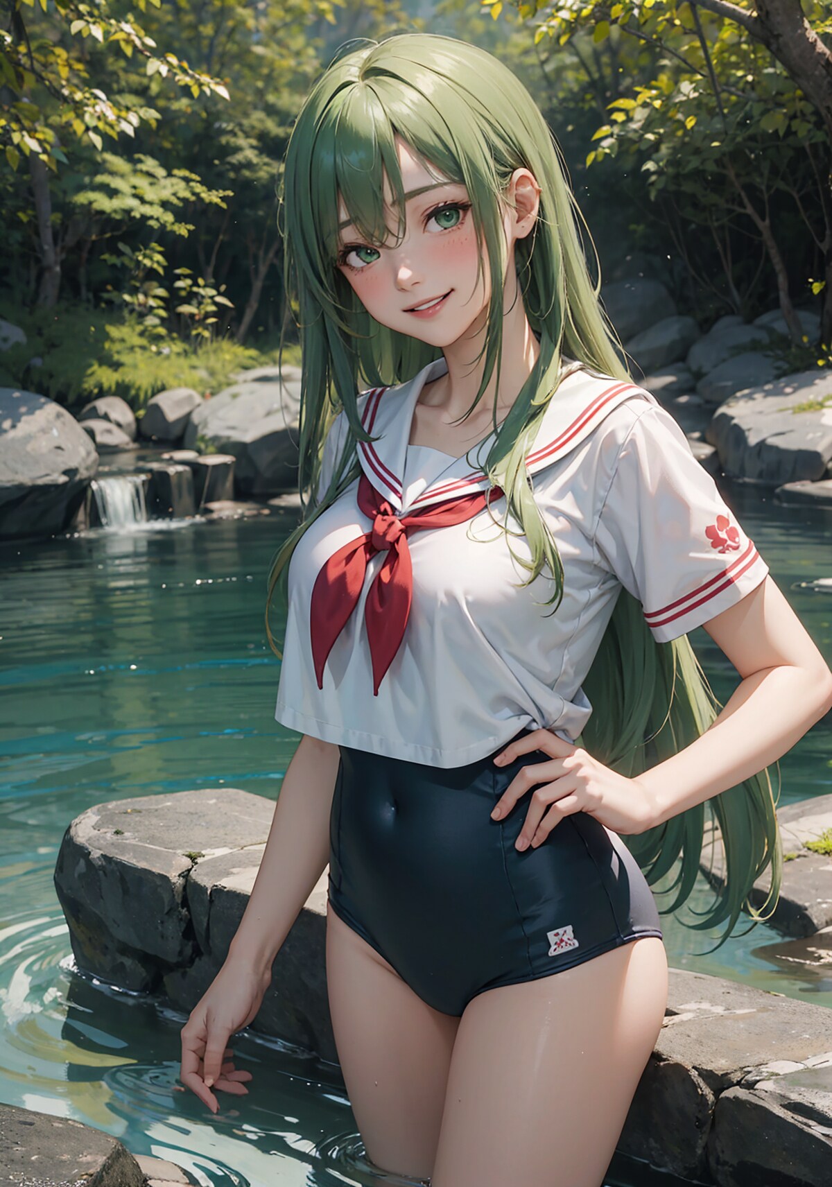 スク水セーラー服