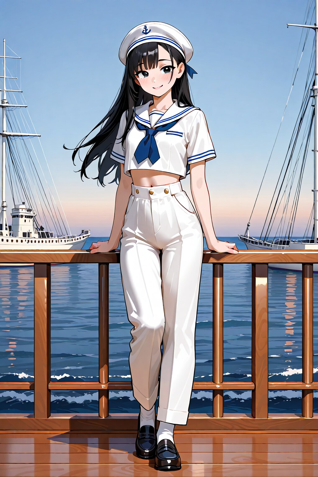 かっこかわいい水兵海原愛海の航海