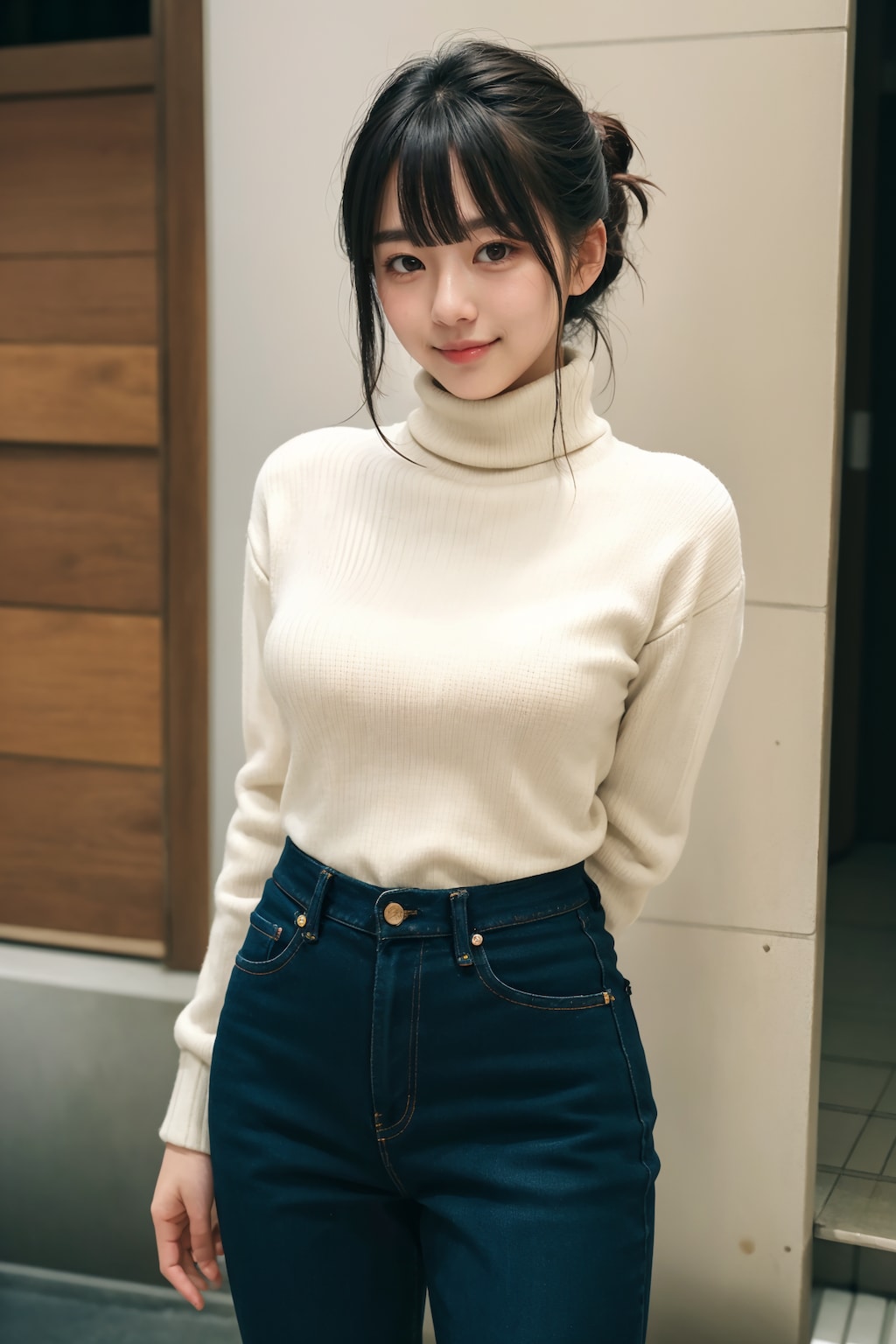 セーター＆パンツスタイル 3/3