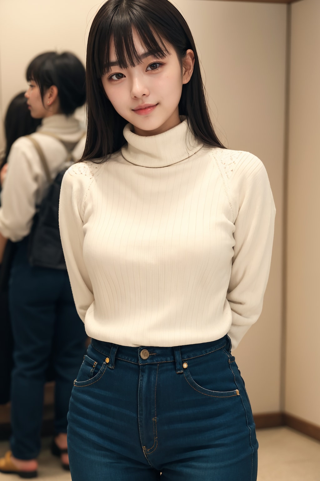 セーター＆パンツスタイル 3/3