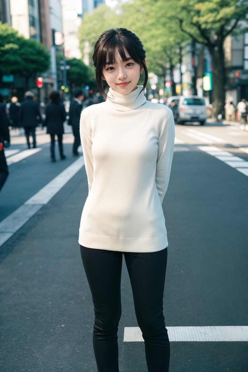 セーター＆パンツスタイル 3/3