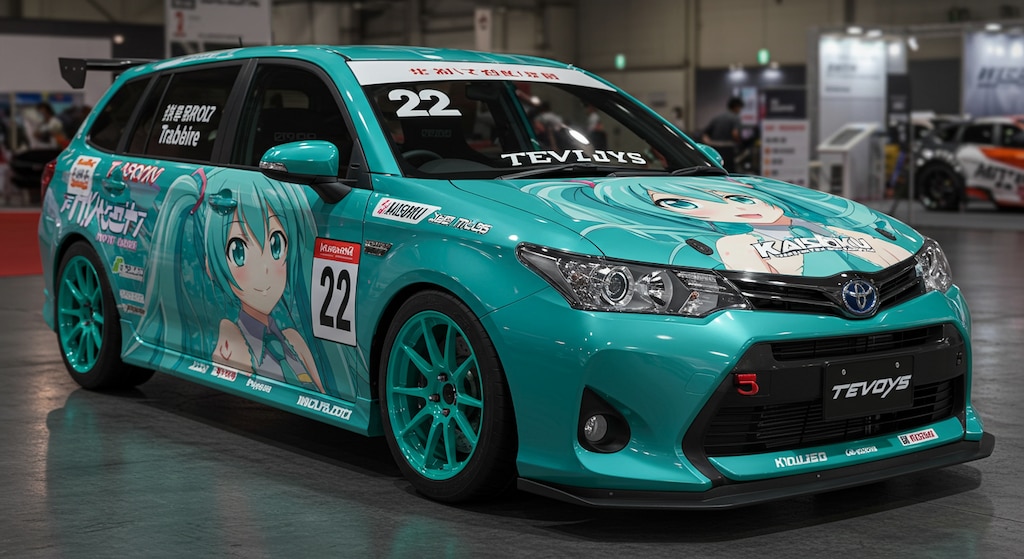 初音ミクカローラフィールダー