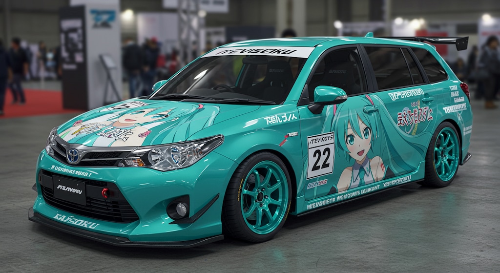 初音ミクカローラフィールダー