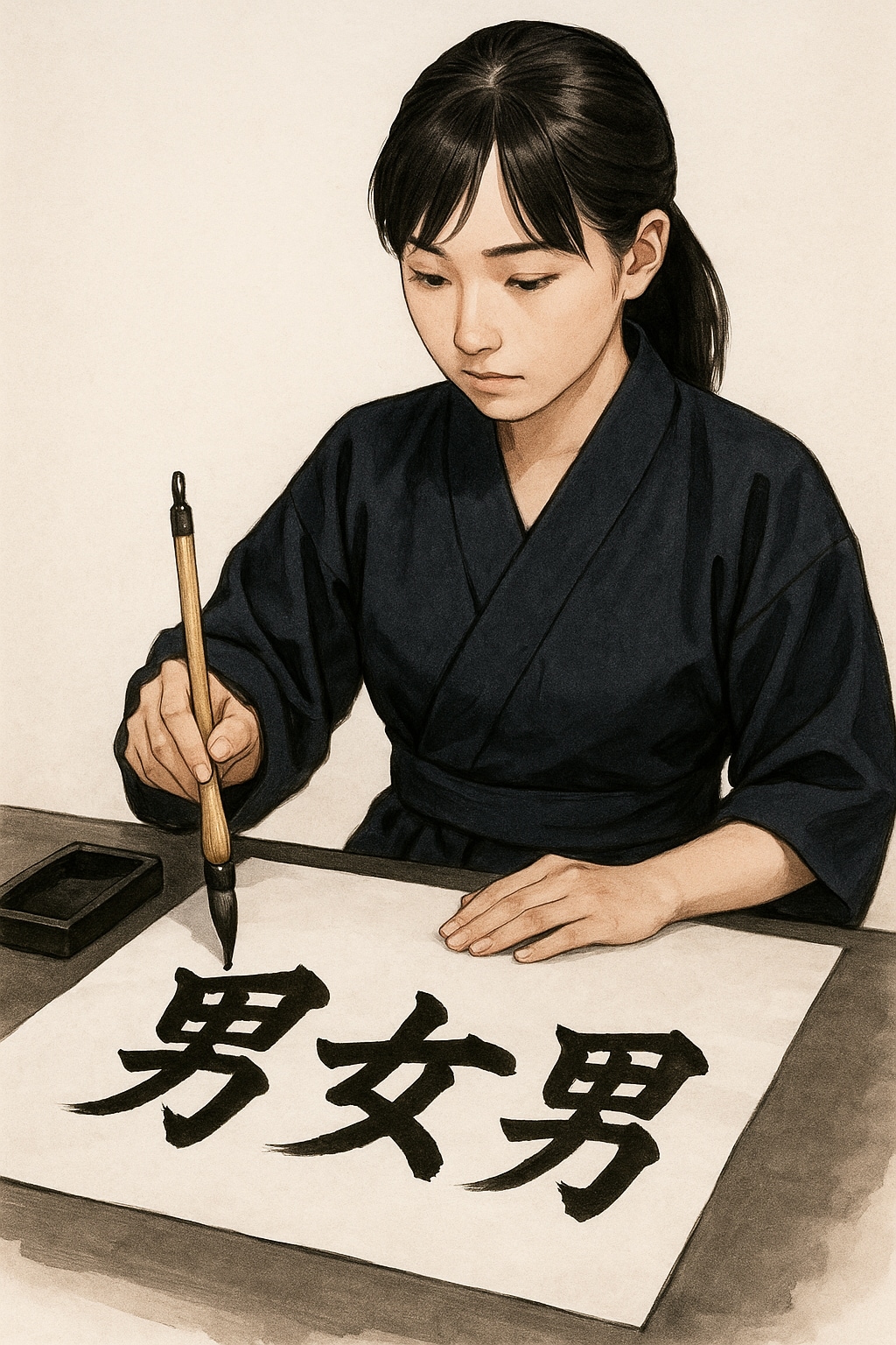 漢字って難しいわぁ | の人気AIイラスト・グラビア