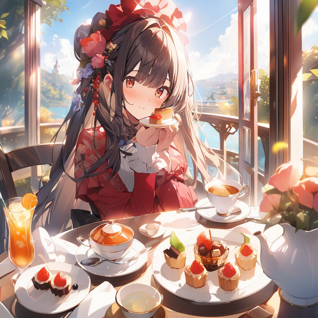 アフタヌーン・ティー | の人気AIイラスト・グラビア