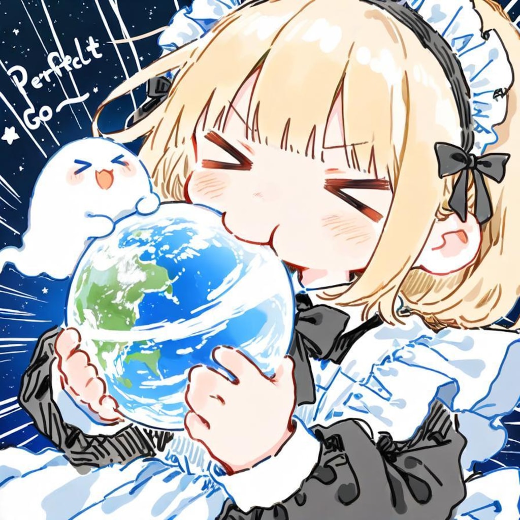 地球うめぇぇぇぇ！✨( >ω<)🌍👻