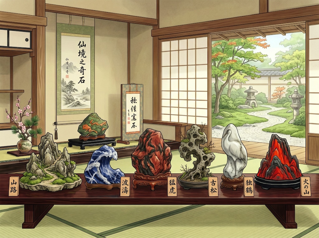 きれいな石のコレクション