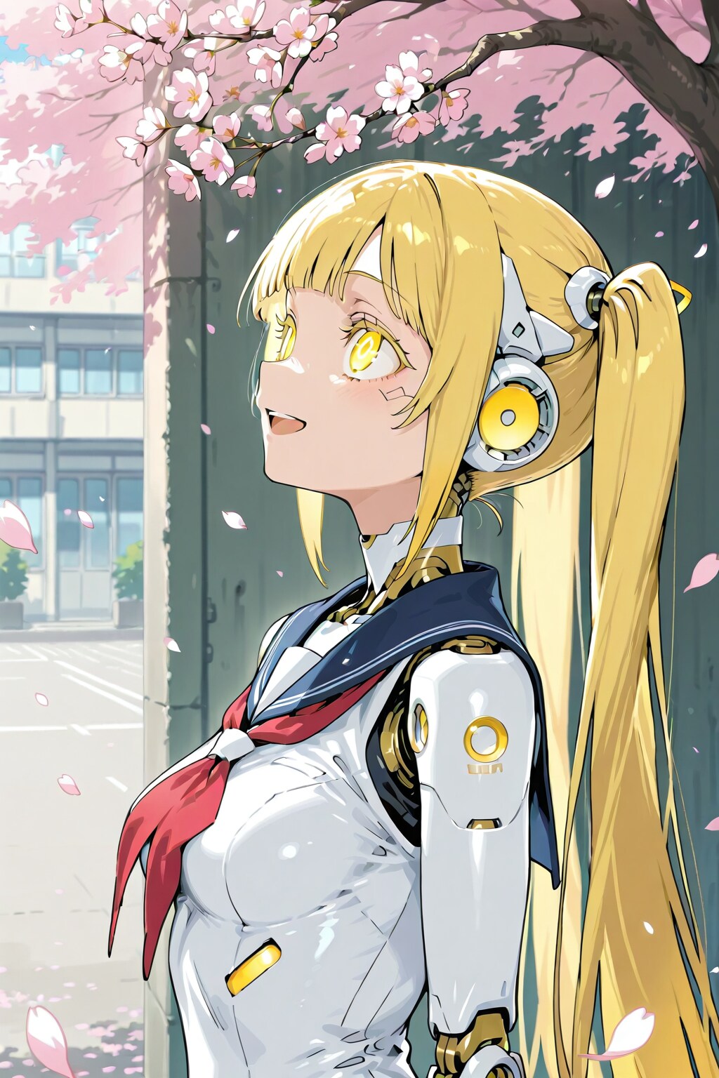入学せしロボットちゃん | の人気AIイラスト・グラビア