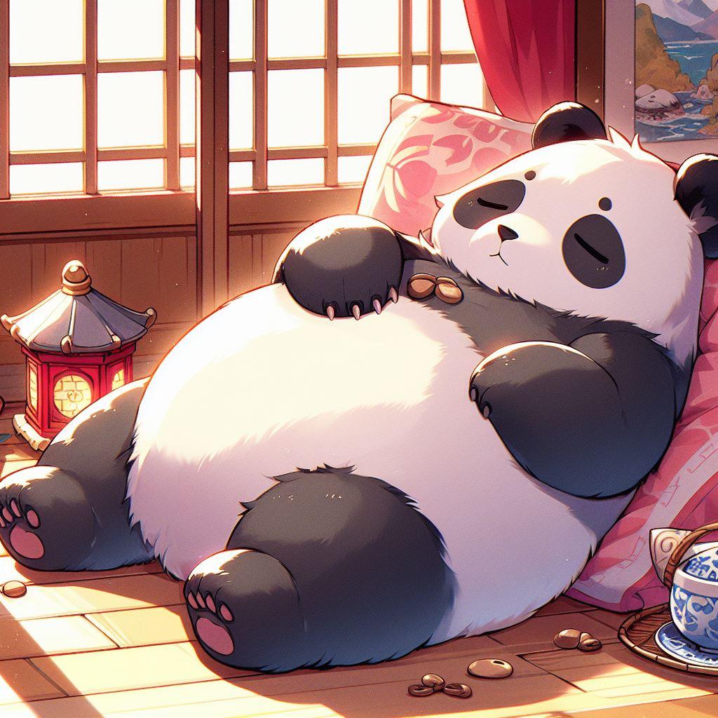 怠惰なパンダ