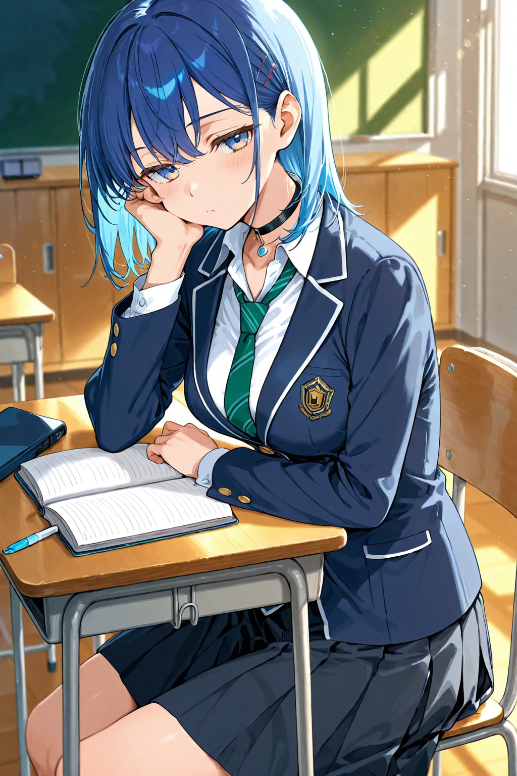 補習中の眞琴ちゃん(よその子)