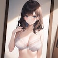 練習(鏡の前での着替え) 9枚目