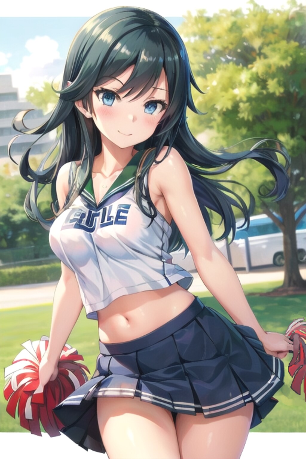 朝潮ちゃんのチアガール