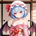開けた晴れ着スカーレット姉妹 10枚目
