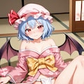 開けた晴れ着スカーレット姉妹 11枚目