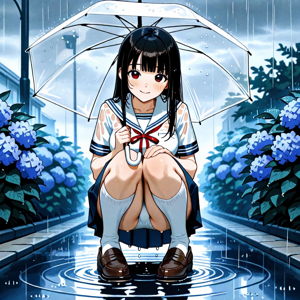 とある雨の日
