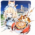 ( >ω<)か に と あ る く ん だ な 🐱🦀 11枚目