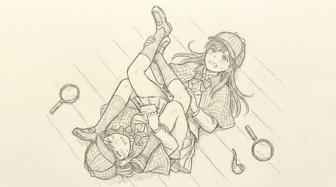 探偵JKプロレス漫画風 | の人気AIイラスト・グラビア