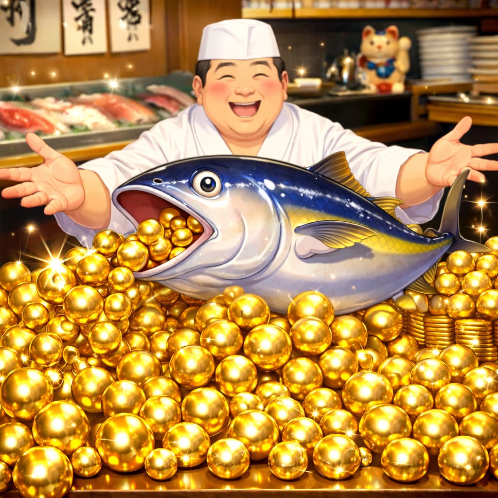 五億円のキンタマグロ