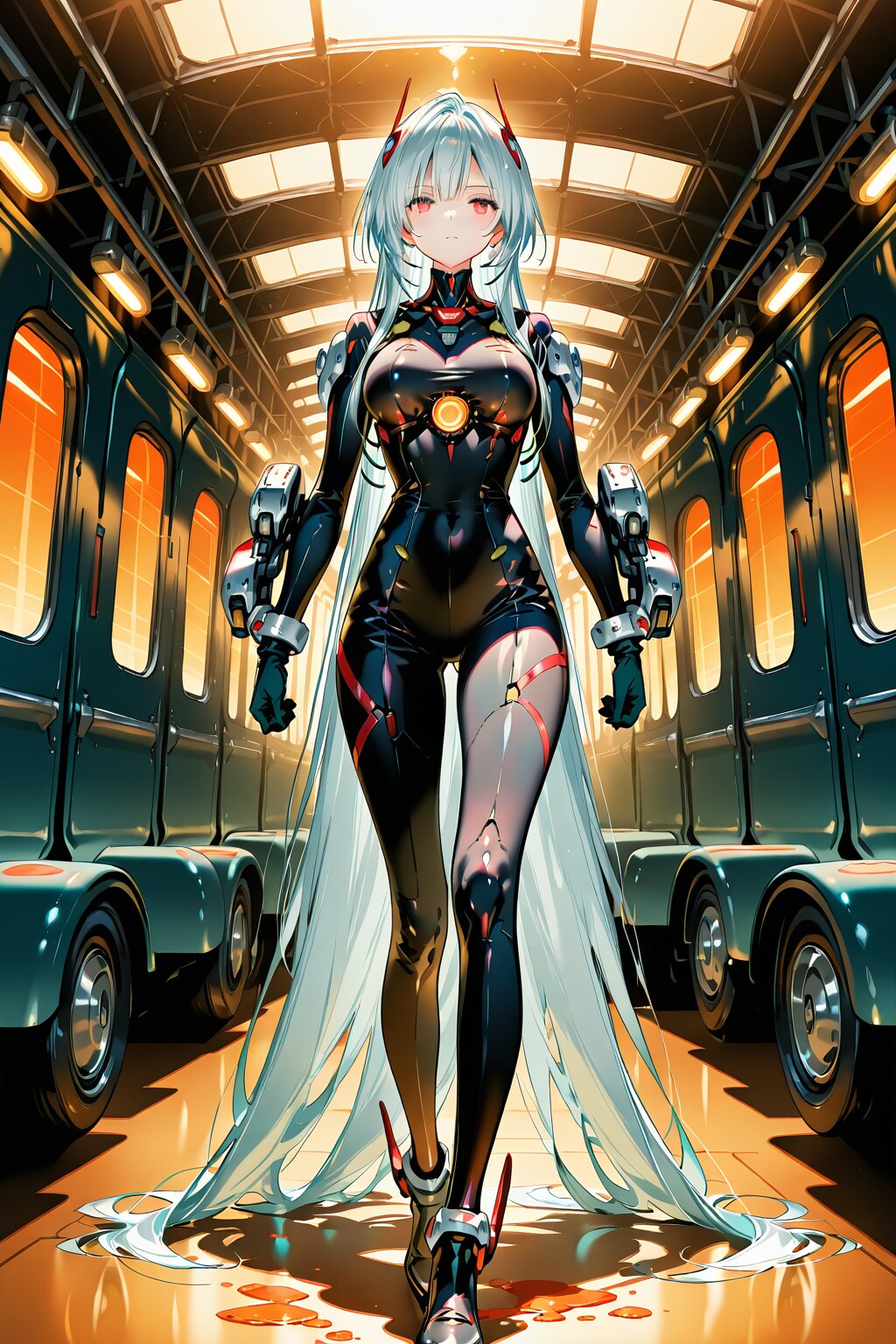 メカ娘 | の人気AIイラスト・グラビア