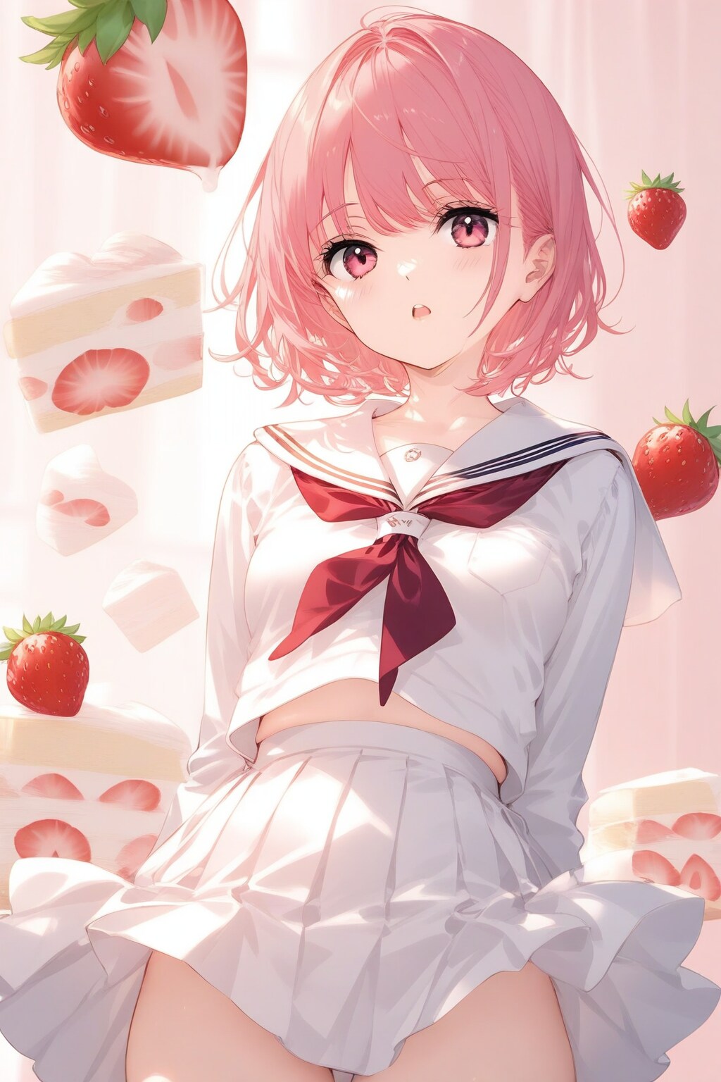 white strawberry
