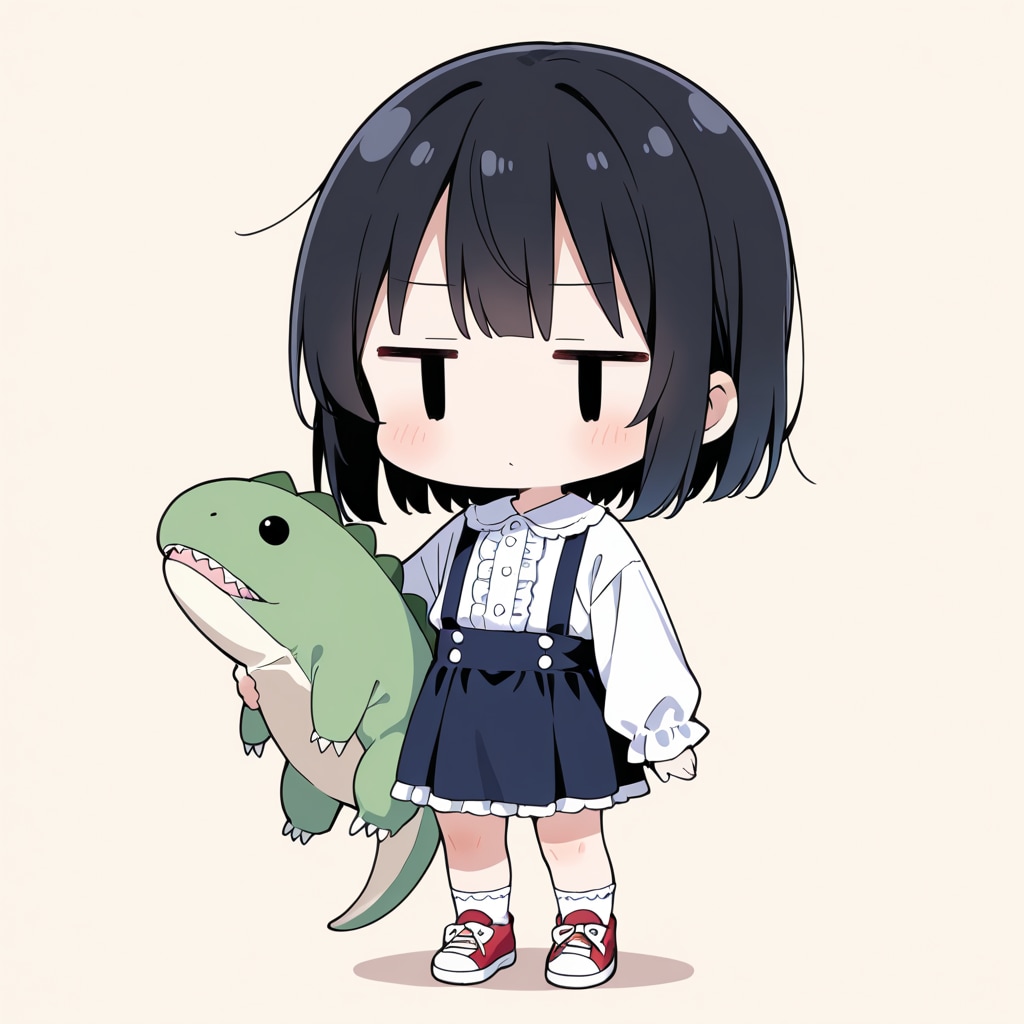 博物館で恐竜を見た