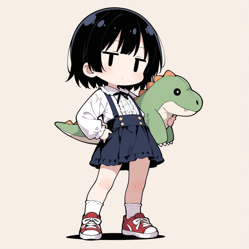 博物館で恐竜を見た