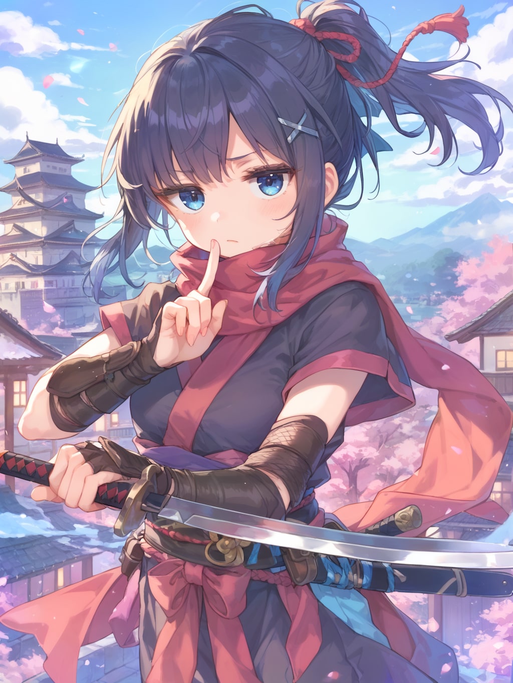 ジト目くのいち