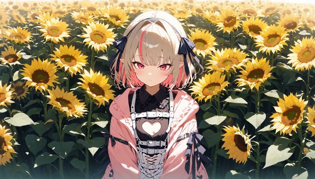 ひまわり畑 - 魔界ノりりむ / にじさんじ