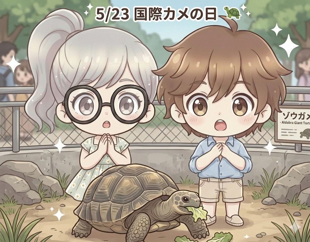 今日は「国際カメの日」