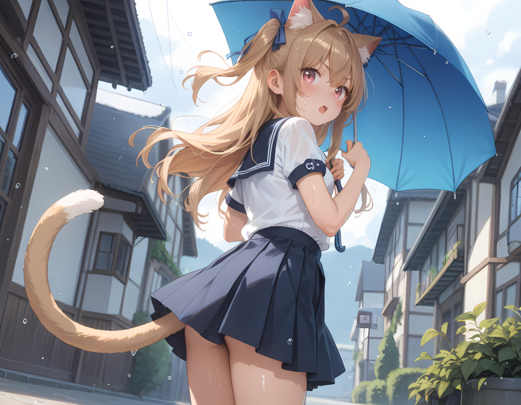 雨の日が続いたので…