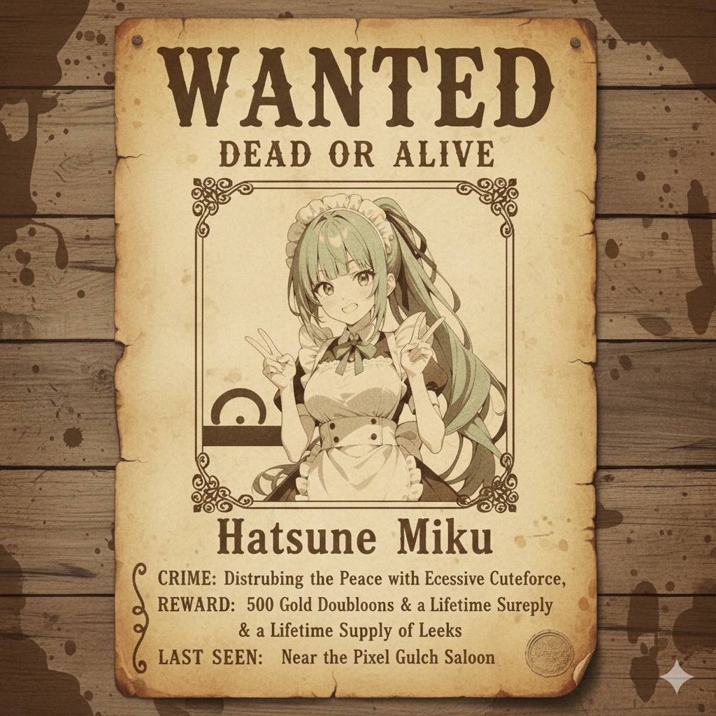 指名手配ポスター