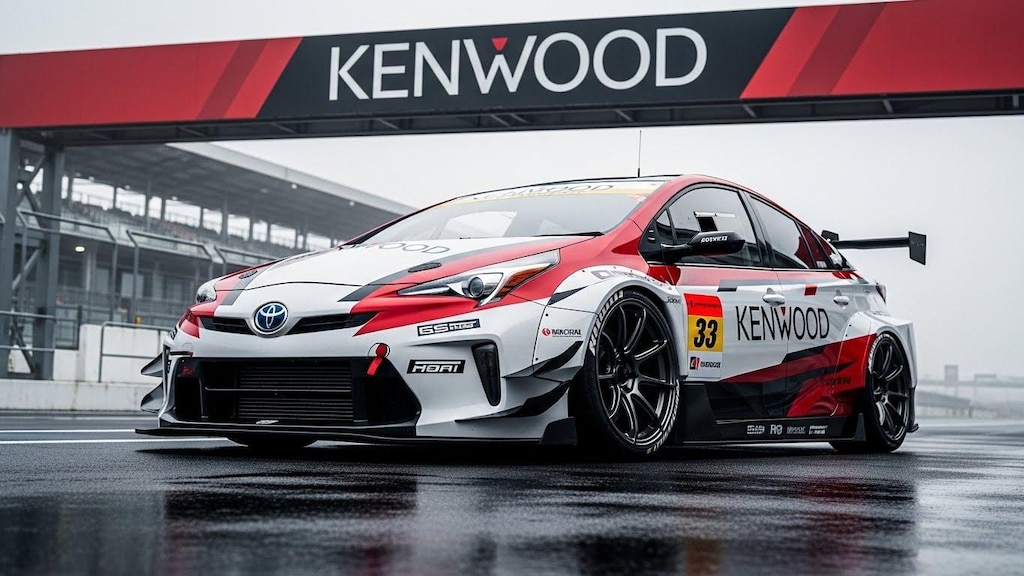 Kenwood　プリウスレーシングカー
