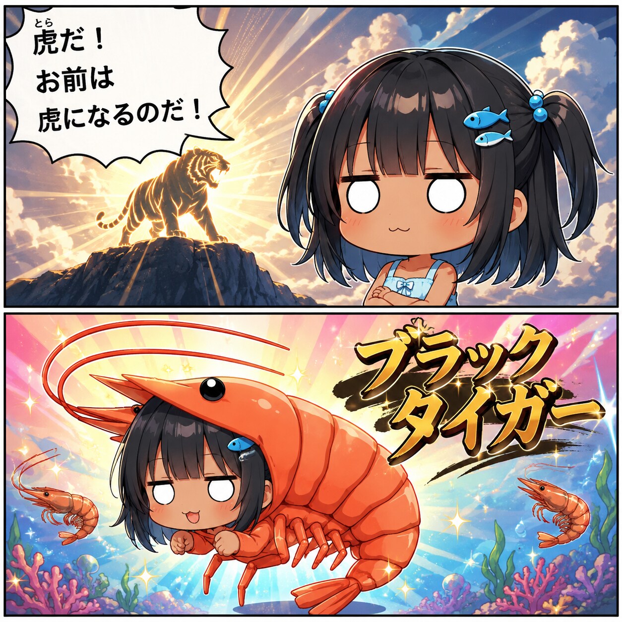 虎になれ！こなつちゃん | の人気AIイラスト・グラビア
